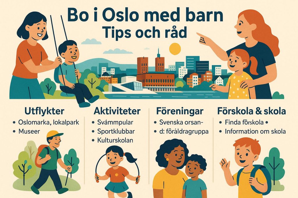 Bo i Oslo med barn: Tips och råd