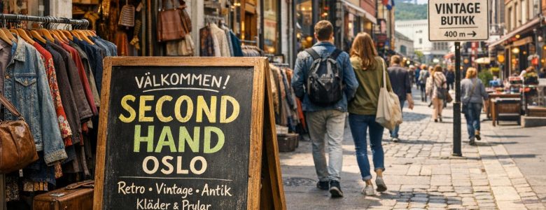 Hur du hittar secondhand-butiker i Oslo